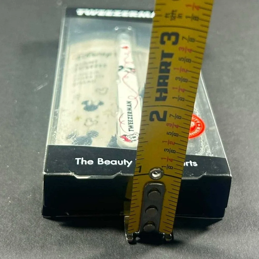 Tweezerman Slant Tweezer Disney Mickey Minnie Mouse Stainless Steel Beauty Tool
